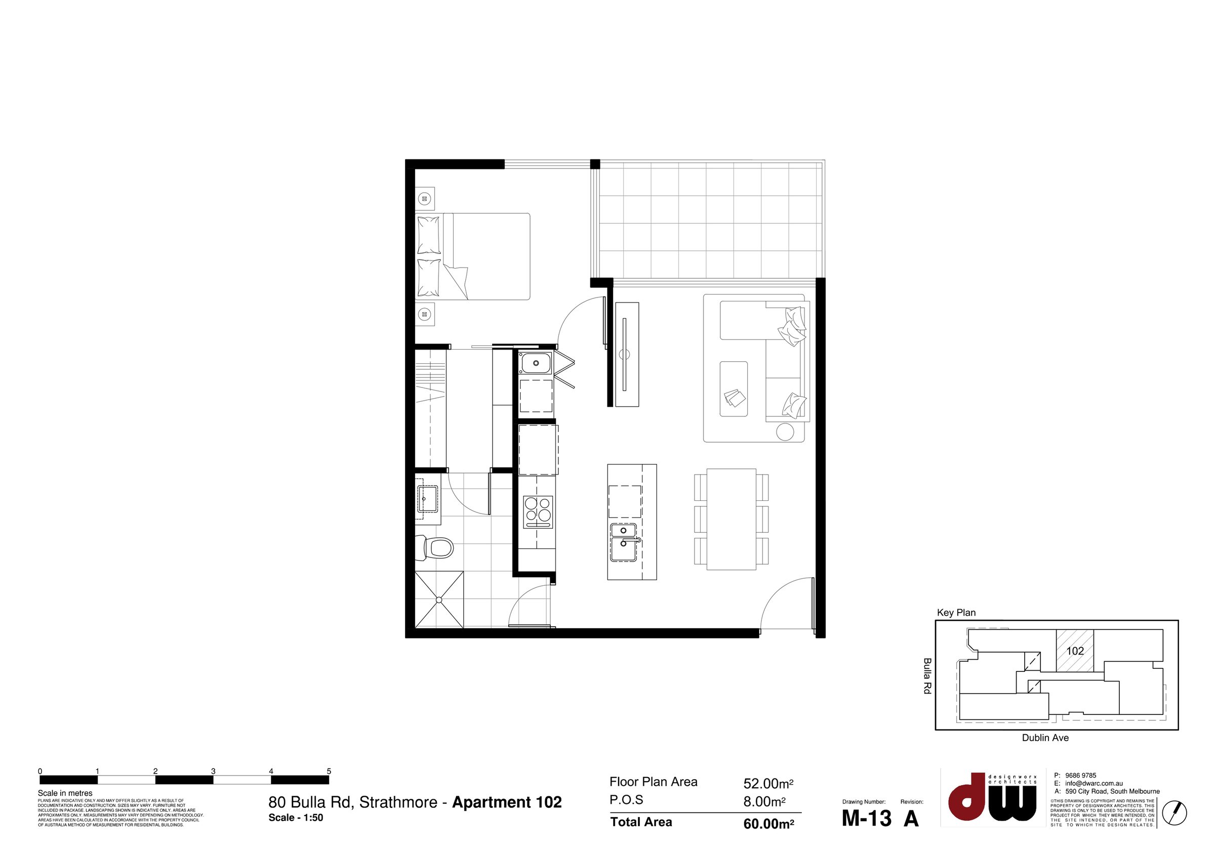 Floor plan for 102 / 80 Bulla Road, Strathmore