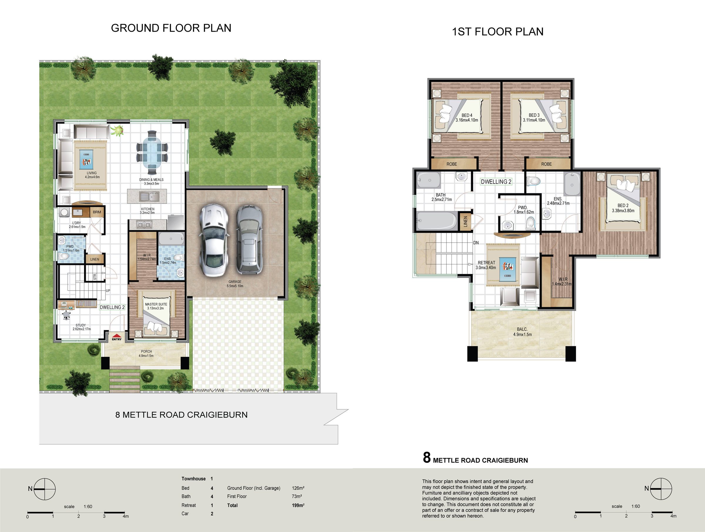 Floor plan for 8 Mettle Road, Craigieburn
