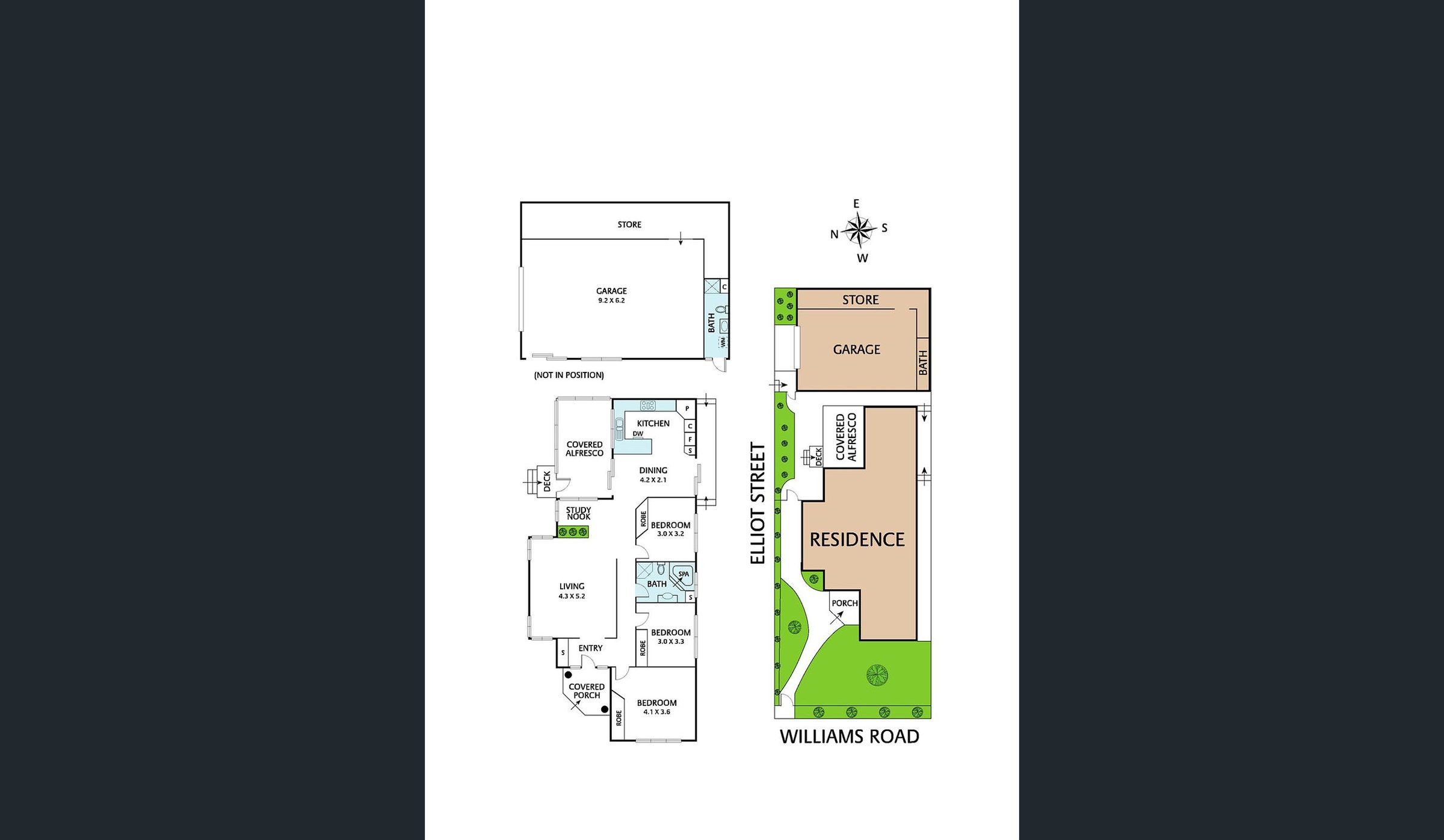 Floor plan for 12 Williams Road, Coburg North